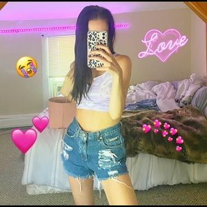 Calvin Klein High Waisted Shorts